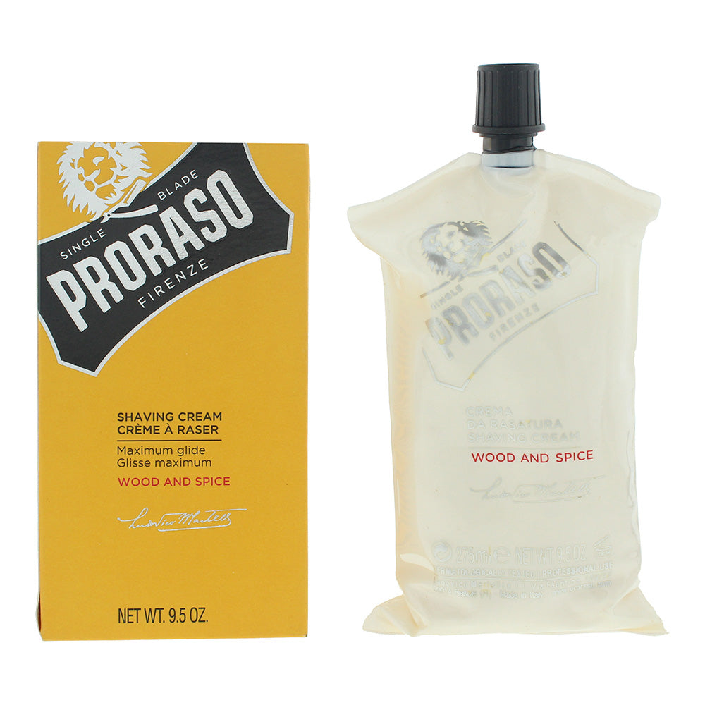 Proraso Wood And Spice Shaving Cream 275ml
