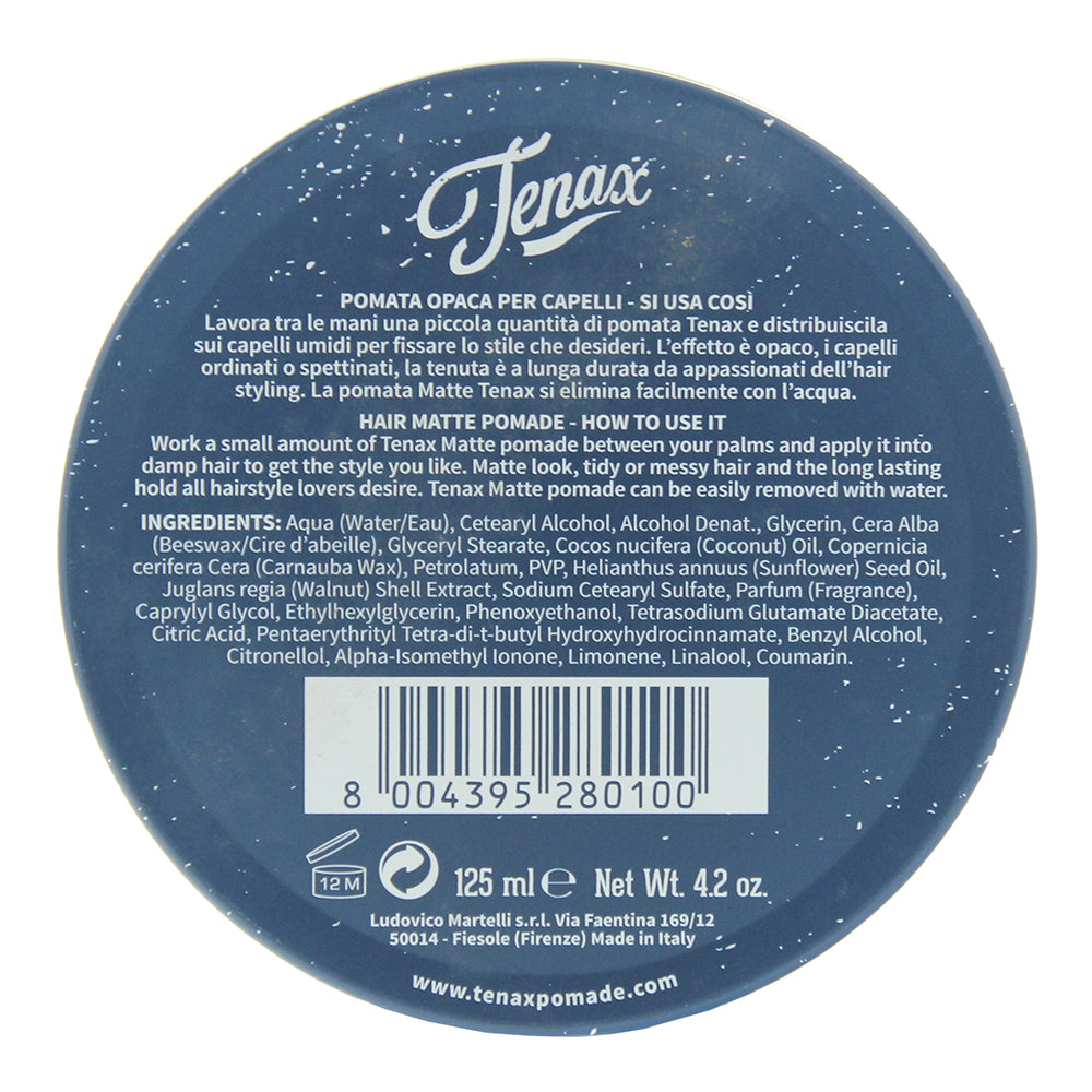 Tenax Matte Pomade 125ml