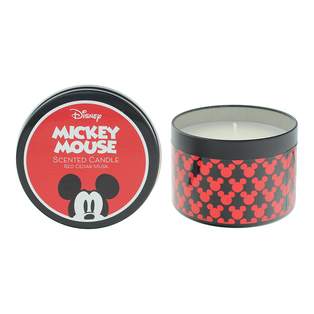 Disney Mickey Mouse Red Cedar Musk Scented Candle 175g