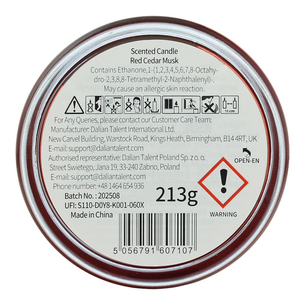 Disney Mickey Mouse Red Cedar Musk Scented Candle 213g