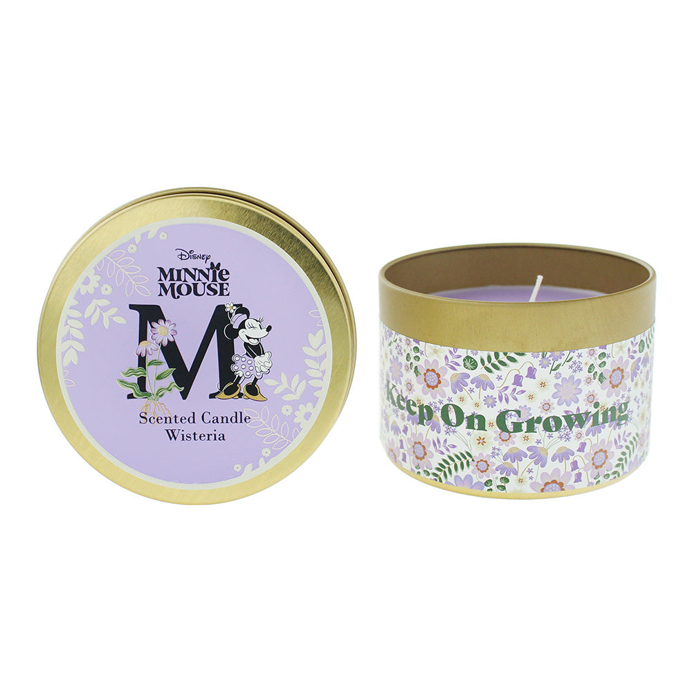 Disney Minnie Mouse Wisteria Scented Candle 175g