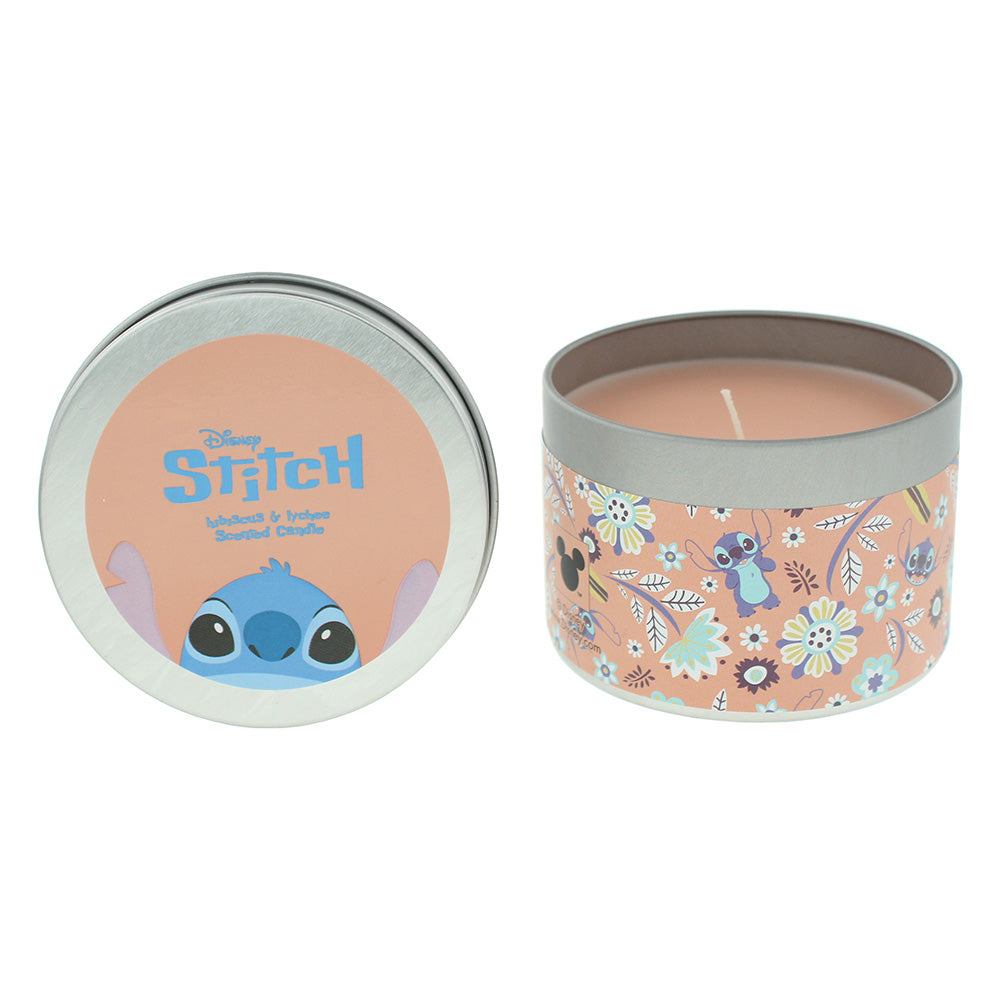 Disney Stitch Hibiscus And Lychee Scented Candle 190g