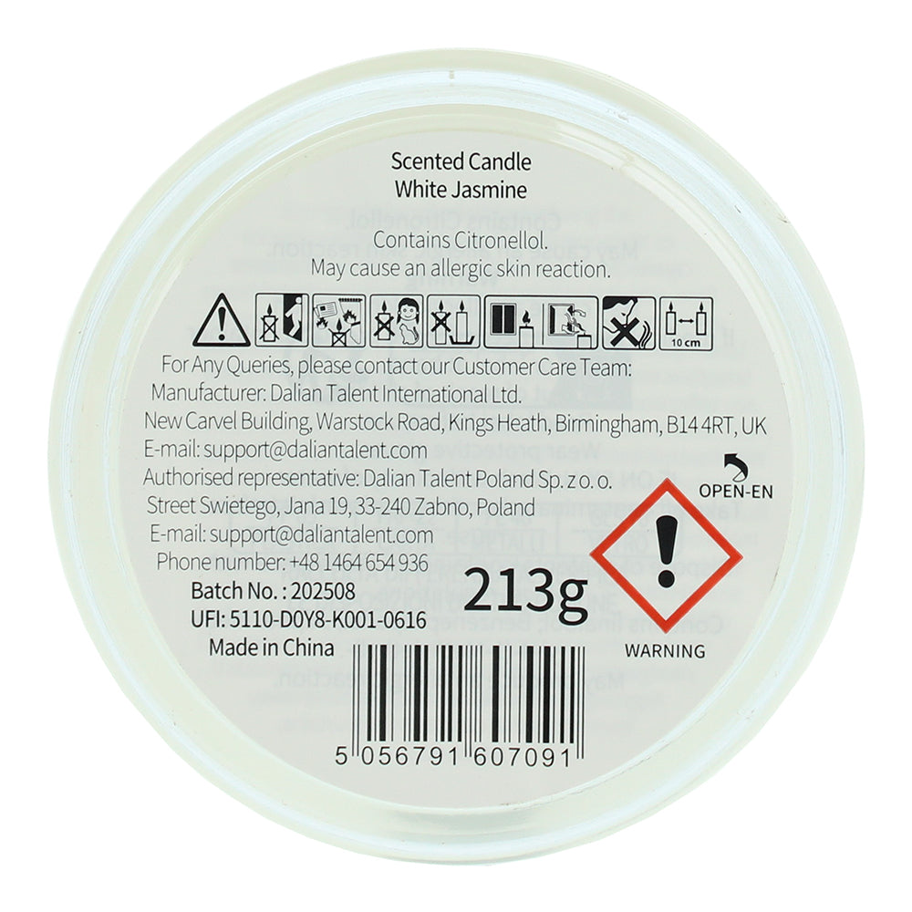 Disney Minnie Mouse White Jasmine Scented Candle 213g