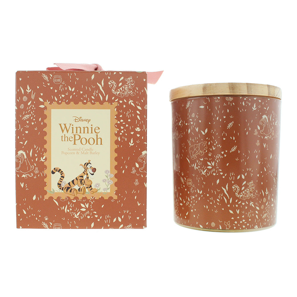 Disney Winnie The Pooh Popcorn And Malt Barley Scented Candle 213g