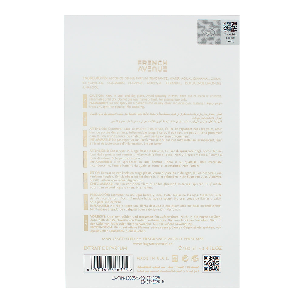 French Avenue Arsh Extrait de Parfum 100ml