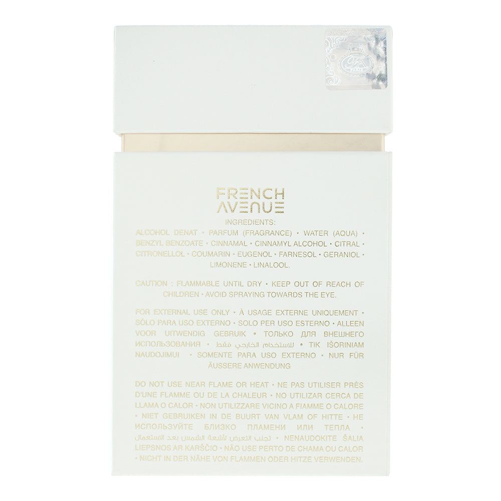 French Avenue Enigma Deux Eau de Parfum 100ml - Ingredients