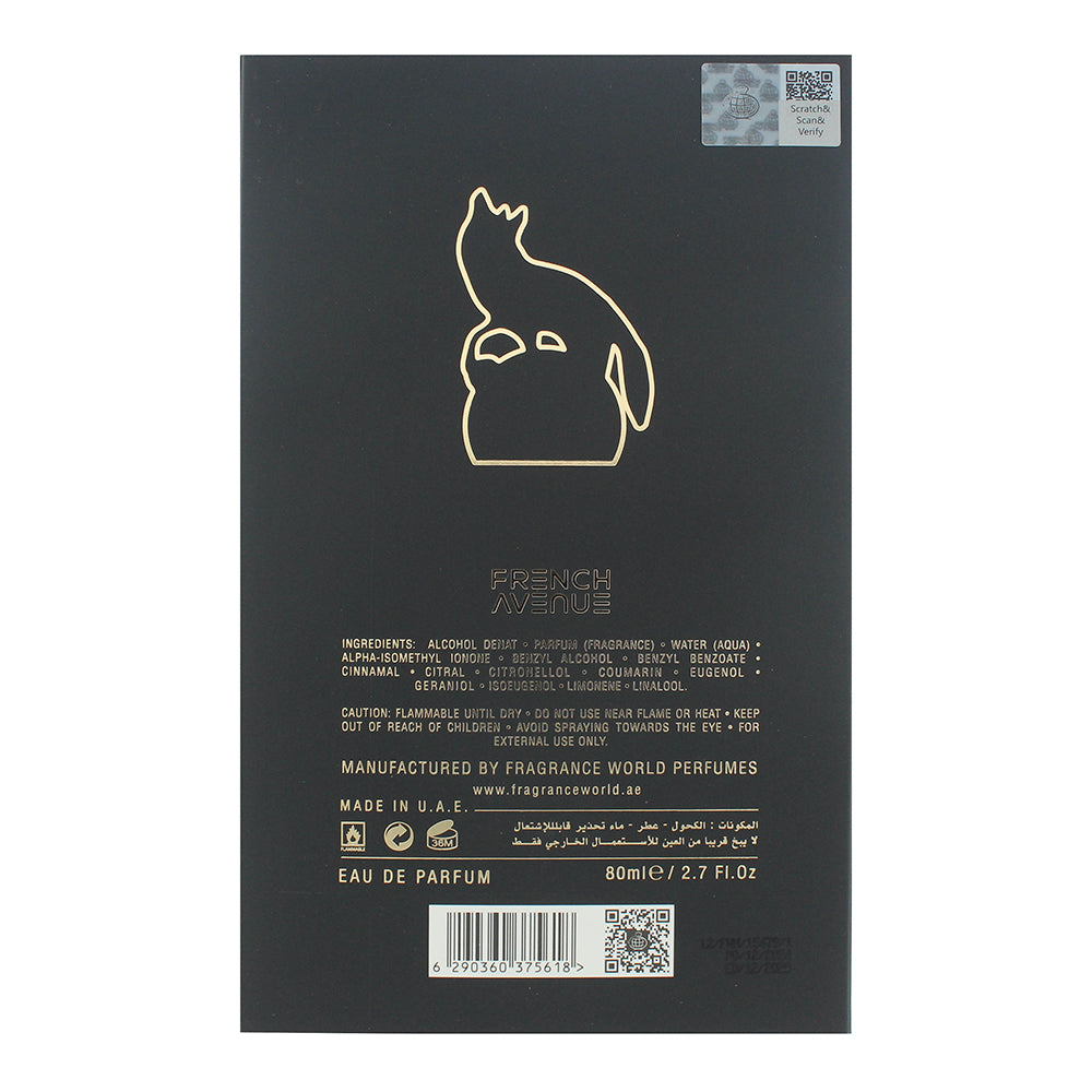 French Avenue Fierte Eau de Parfum 80ml