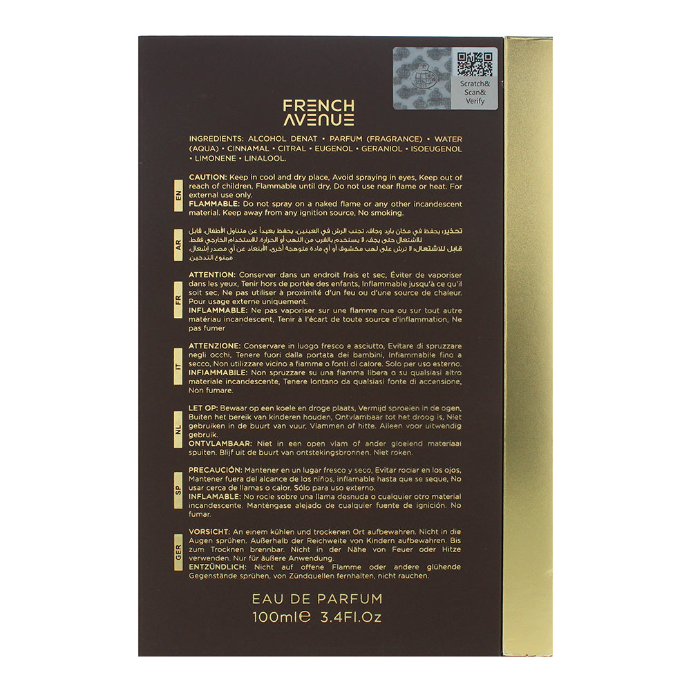 French Avenue Liquid Brun Eau de Parfum 100ml