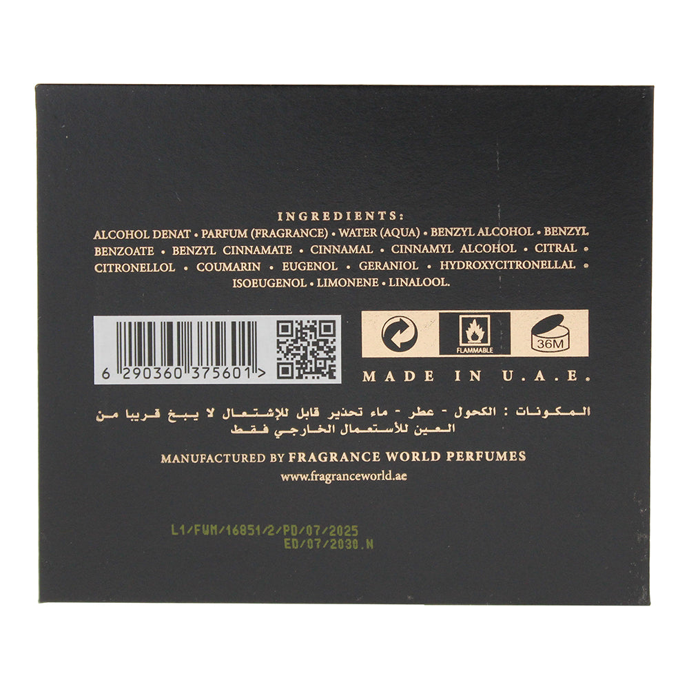 French Avenue Royal Blend Nero Extrait de Parfum 100ml - Ingredients