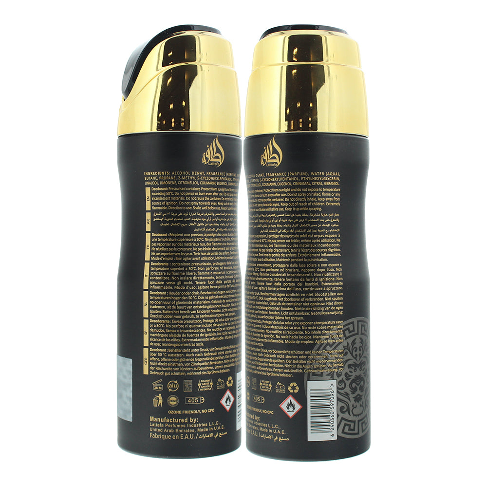 Lattafa Asad Perfumed Body Spray 200ml