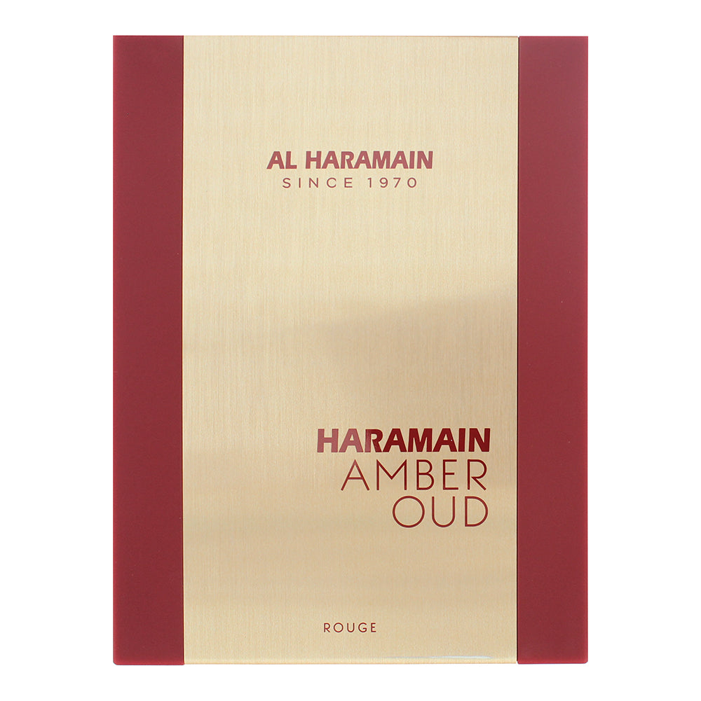 Al Haramain Amber Oud Rouge Eau de Parfum 60ml - Box