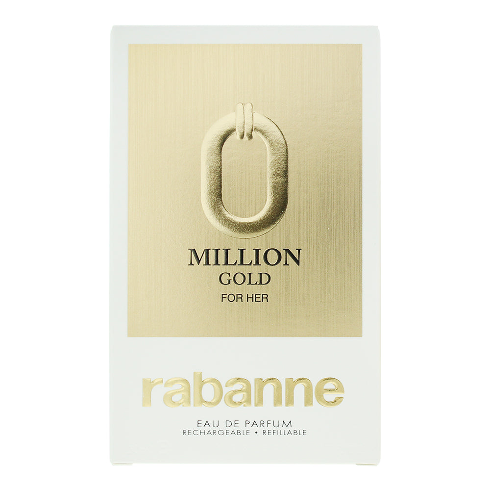Paco Rabanne Million Gold For Her Eau de Parfum 50ml - Box