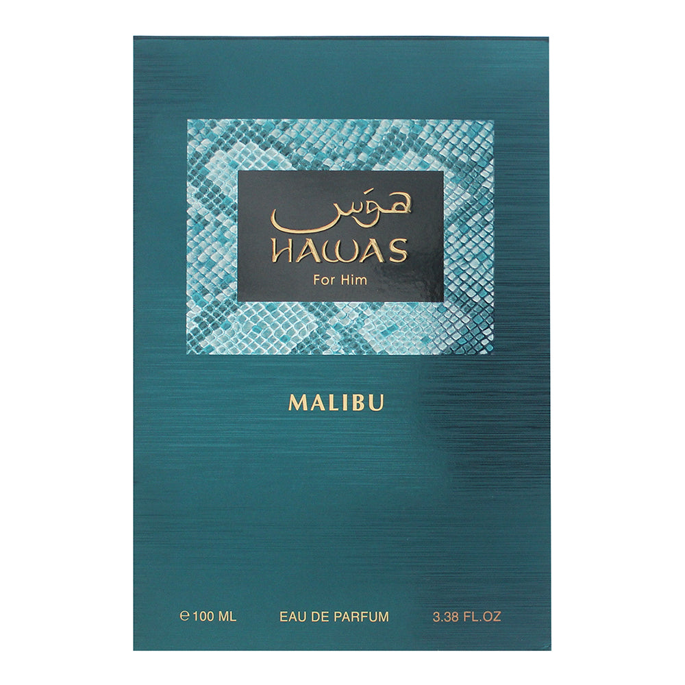 Rasasi Hawas Malibu Eau de Parfum 100ml - Box