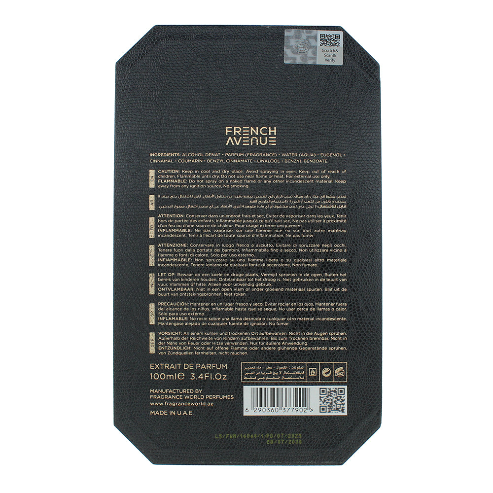 French Avenue Veneno Eau de Parfum 100ml