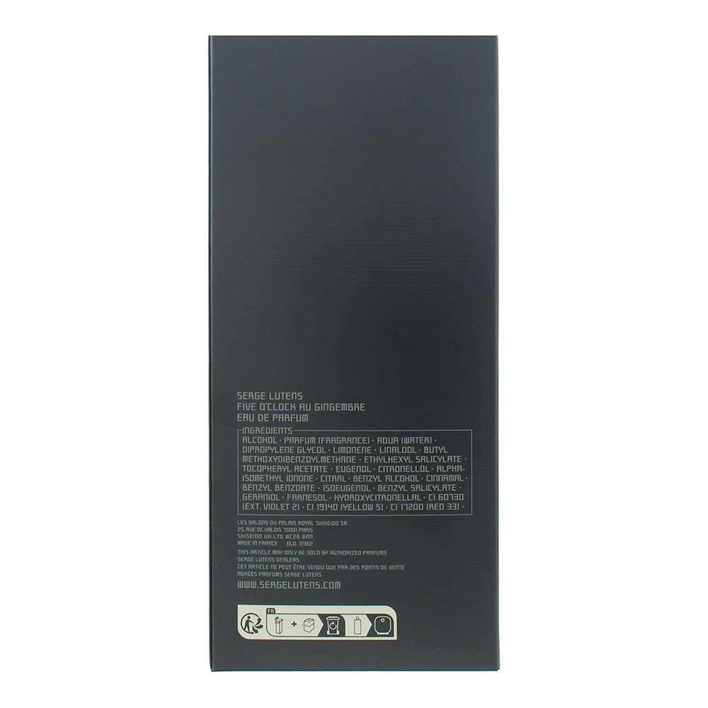 Serge Lutens Five O'clock Au Gingembre Eau de Parfum 100ml