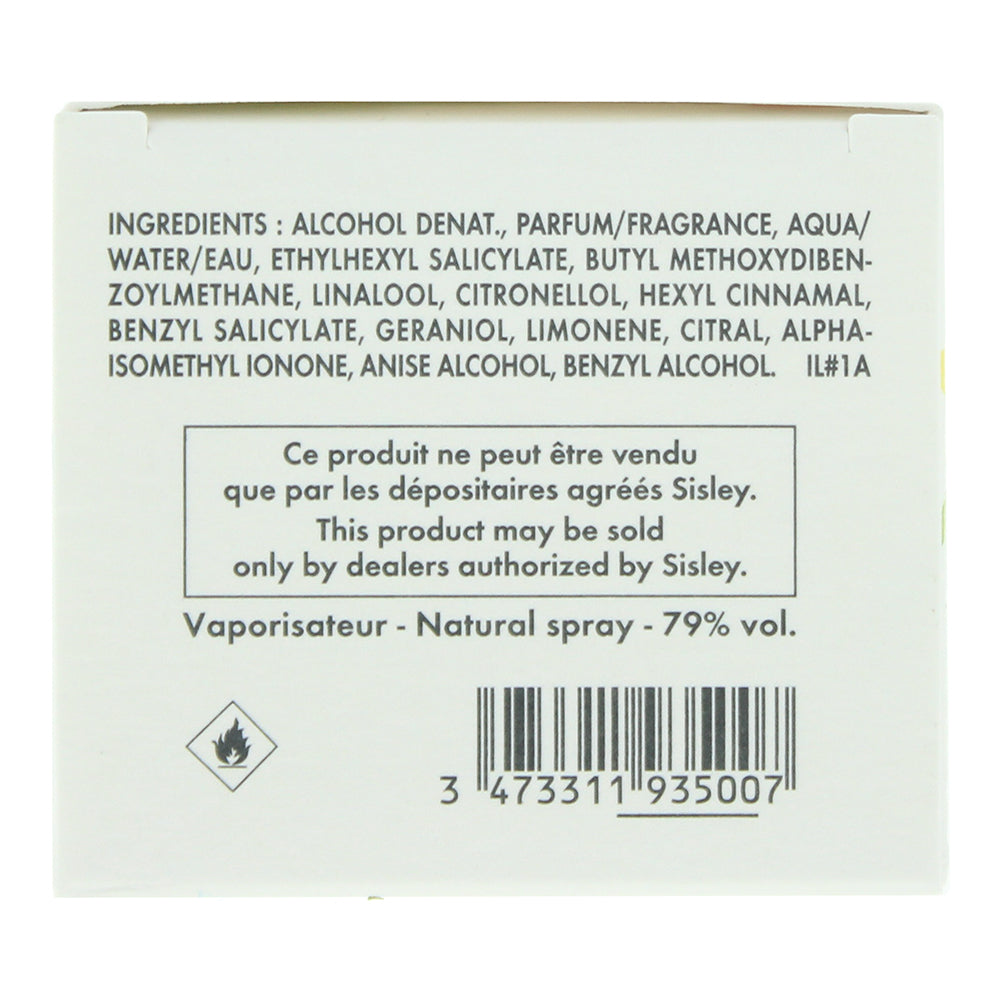 Sisley L'eau Revee D'hubert Eau de Toilette 100ml