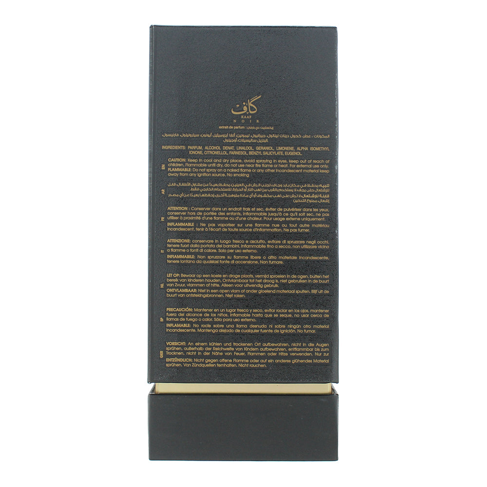 Ahmed Al Maghribi Kaaf Noir Extrait de Parfum 100ml