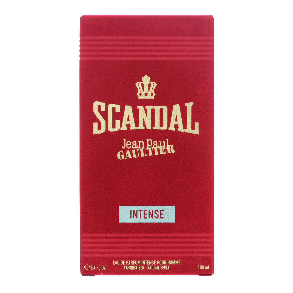 Jean Paul Gaultier Scandal Pour Homme Eau de Parfum Intense 100ml - Box