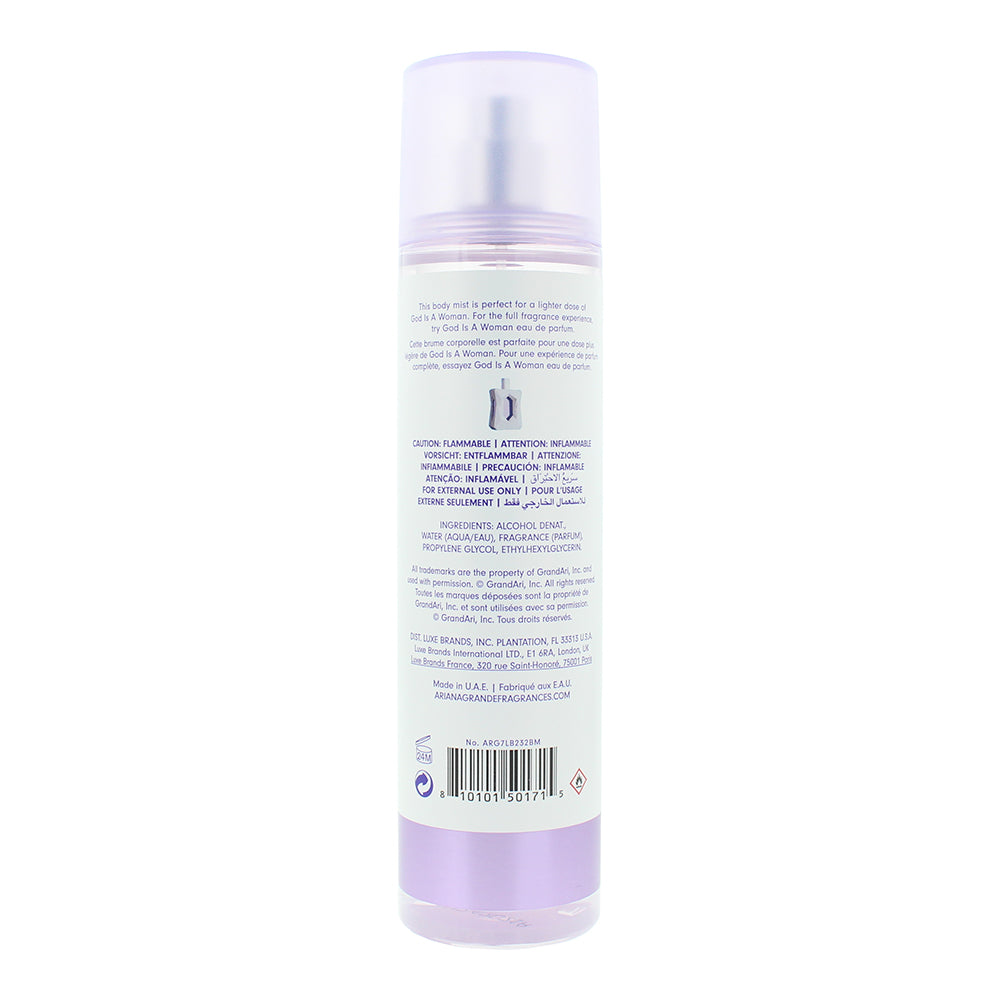 Ariana Grande God Is A Woman Body Mist 236ml