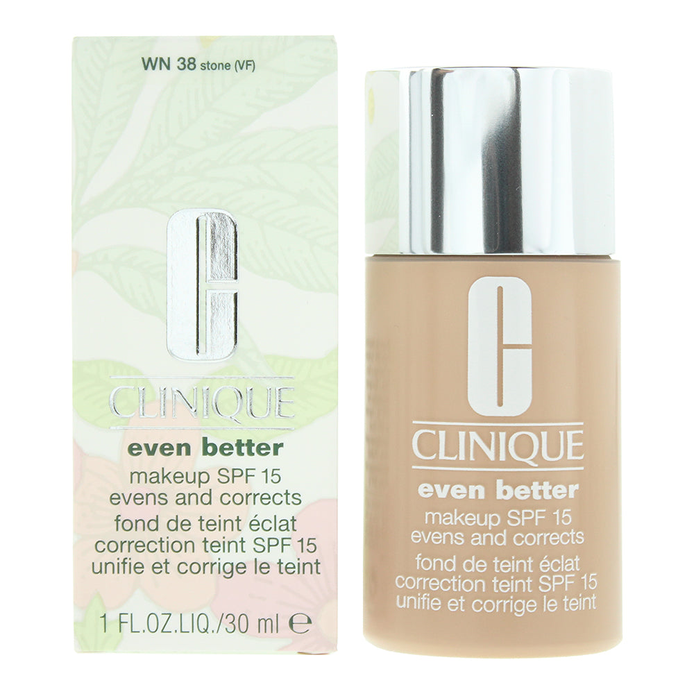 Clinique Even Better Makeup Spf 15 Wn38 Stone Foundation 30ml