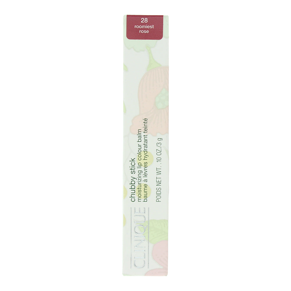 Clinique Chubby Stick Roomiest Rose Lip Balm 3g - Box