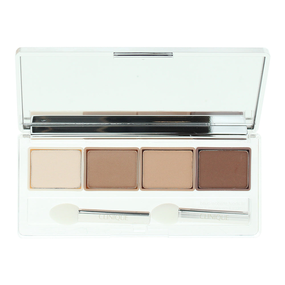 Clinique All About Shadow Quad 01 Teddy Bear Eyeshadow 3.3g - Product