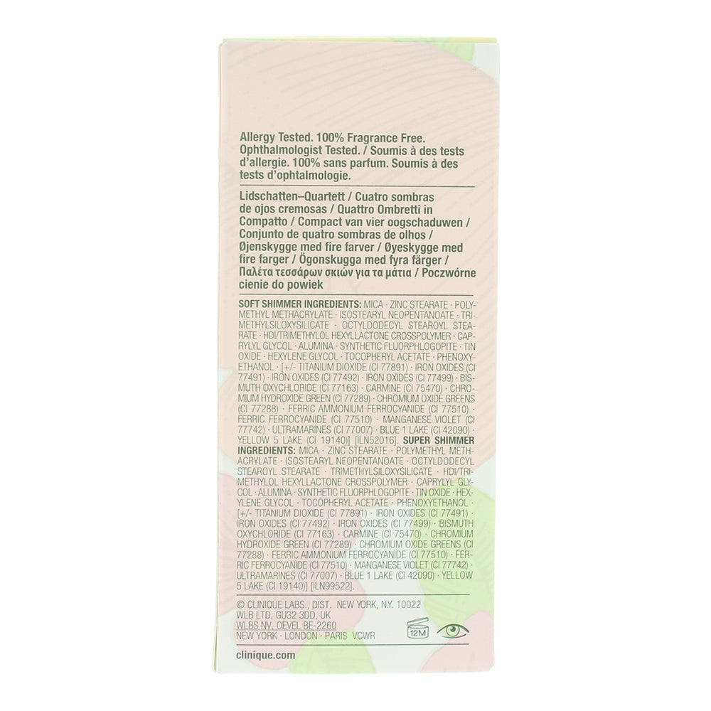 Clinique All About Shadow Quad 06 Pink Chocolate Eyeshadow 3.3g