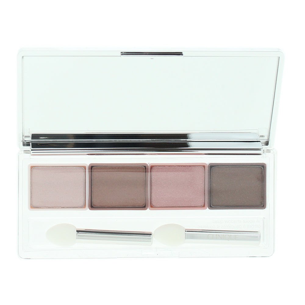Clinique All About Shadow Quad 06 Pink Chocolate Eyeshadow 3.3g - Product