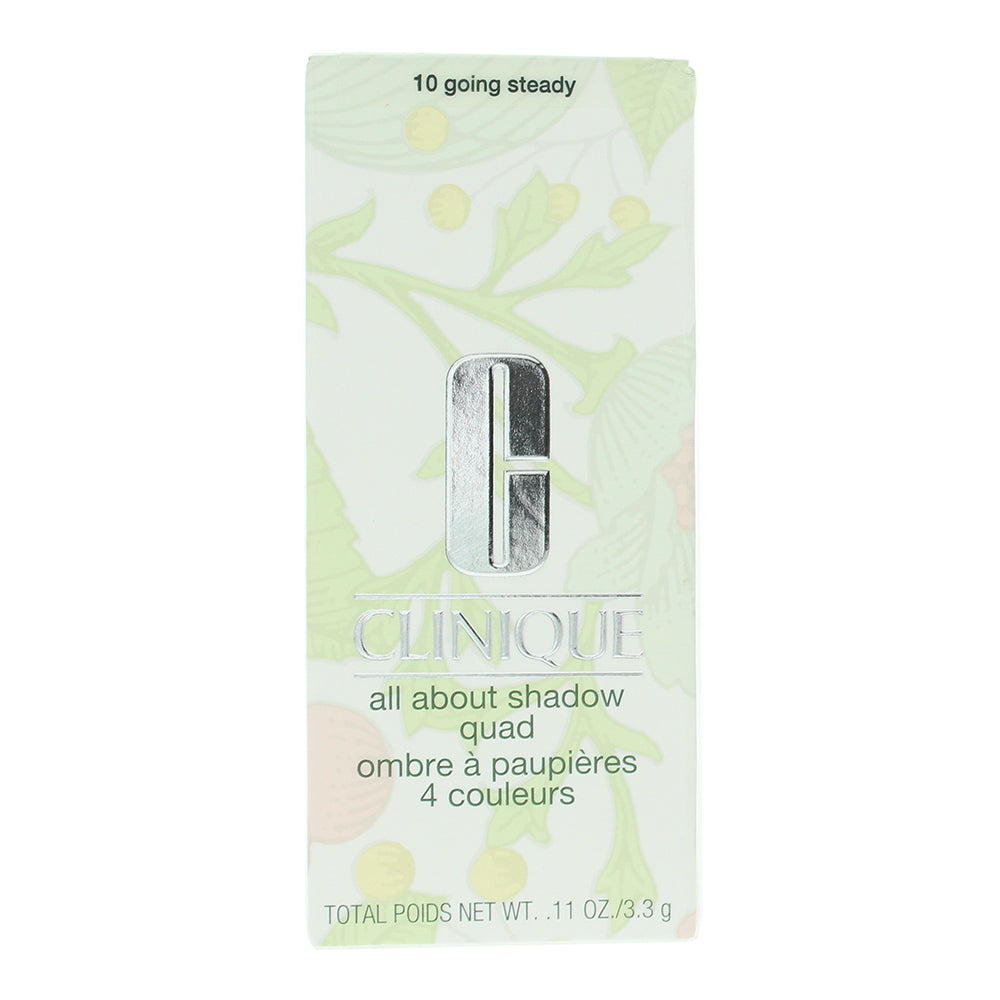 Clinique All About Shadow Quad 10 Going Steady Eyeshadow 3.3g - Box