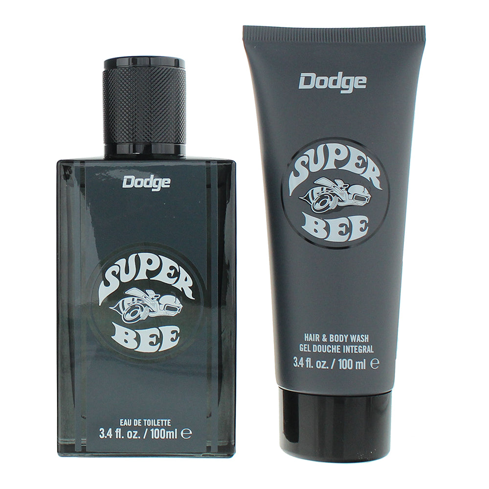 Dodge Legacy Super Bee 2 Piece Gift Set: Eau de Toilette 100ml - Hair & Body Wash 100ml - Product