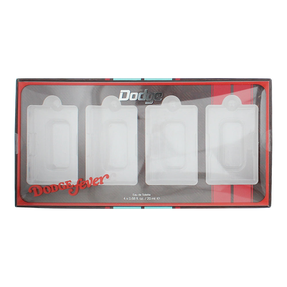 Dodge Legacy Dodge Fever 4 Piece Gift Set: Eau de Toilette 4 x 20ml - Box