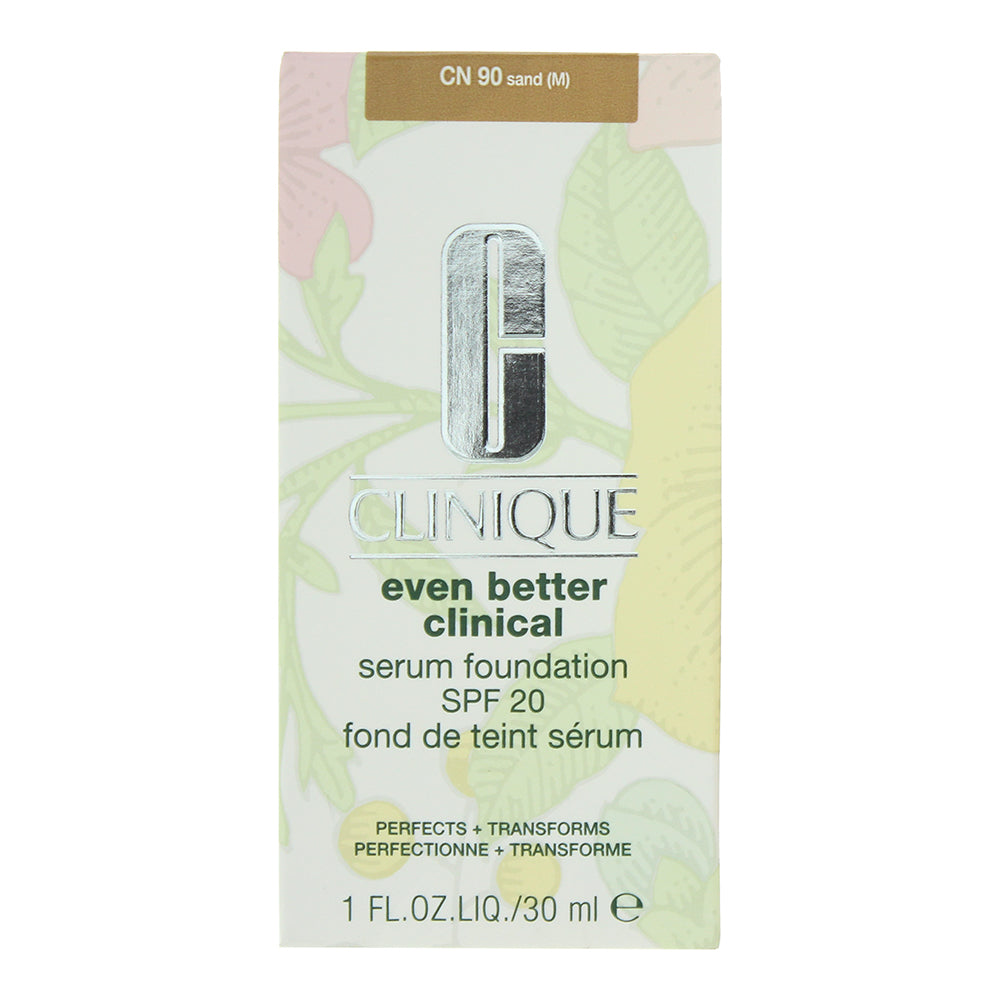 Clinique Even Better Spf 20 CN 90 Sand Serum Foundation 30ml - Box