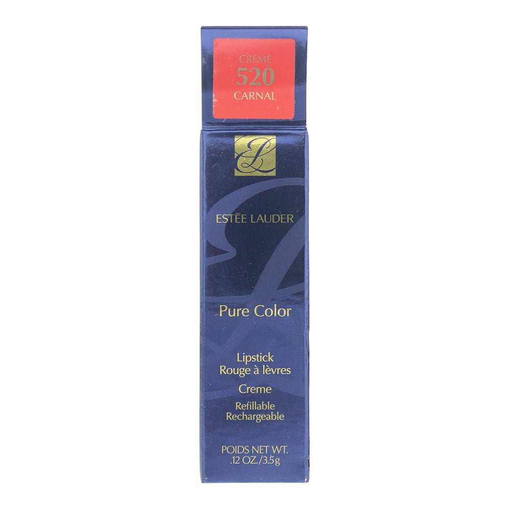 Estée Lauder Pure Color 520 Carnal-Wn Lip Cream 3.5g - Box