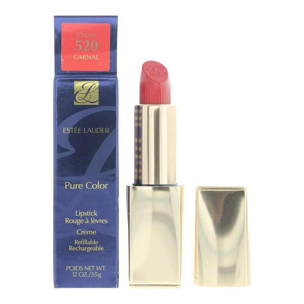 Estée Lauder Pure Color 520 Carnal-Wn Lip Cream 3.5g