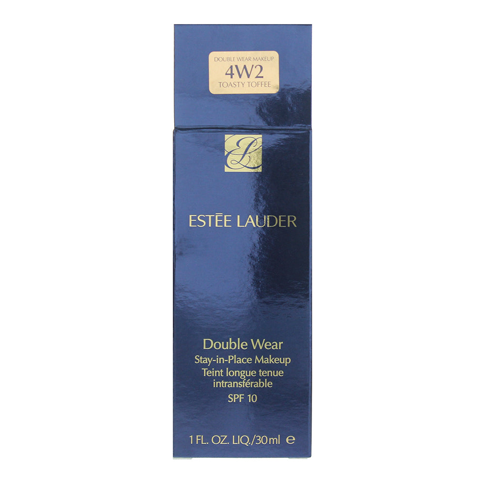 Estée Lauder Double Wear Stay-In-Place Makeup Spf 10 4W2 Toasty Toffee Foundatio