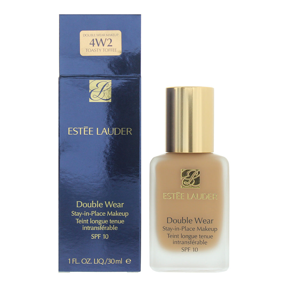 Estée Lauder Double Wear Stay-In-Place Makeup Spf 10 4W2 Toasty Toffee Foundatio