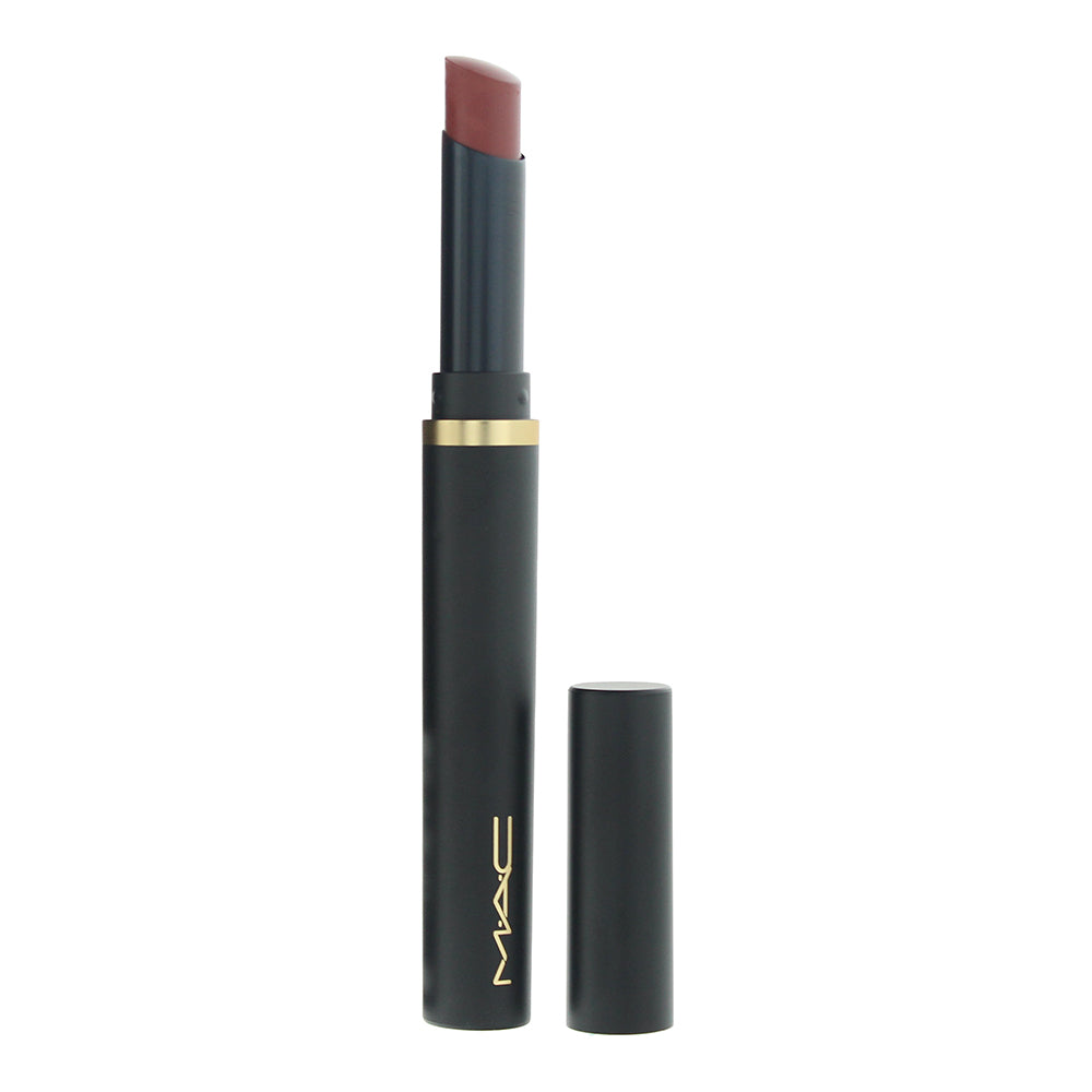 MAC Powder Kiss Velvet Blur Slim Stick 878 Dubonnet Buzz Lipstick 2g - Product
