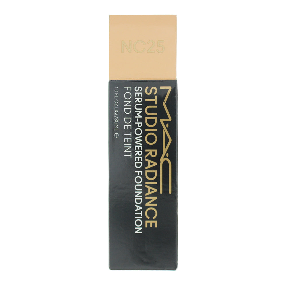 MAC Studio Radiance Serum Powered NC25 Foundation 30ml - Box