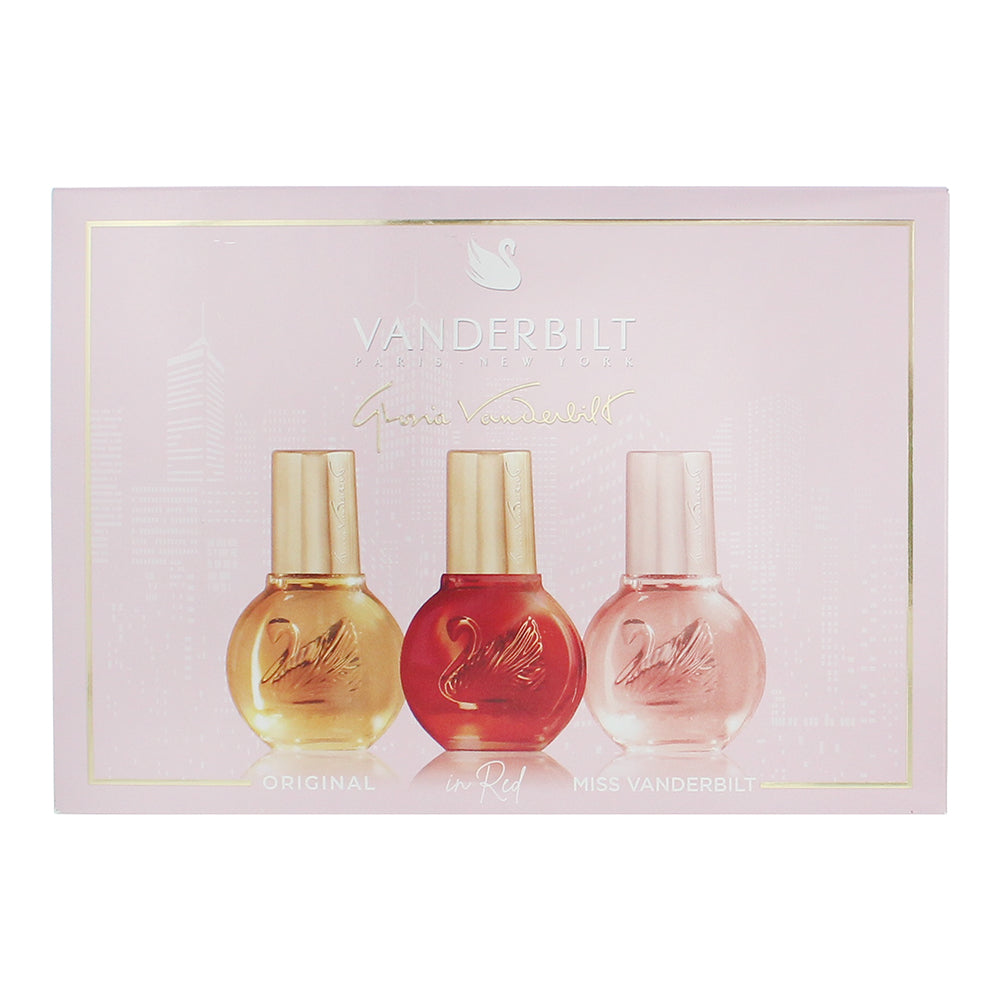 Gloria Vanderbilt 3 Piece Gift Set: Eau de Toilette 30ml - In Red Eau de Toilett - Box