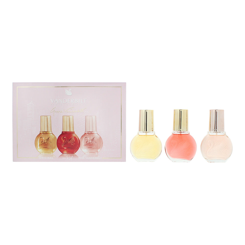 Gloria Vanderbilt 3 Piece Gift Set: Eau de Toilette 30ml - In Red Eau de Toilett