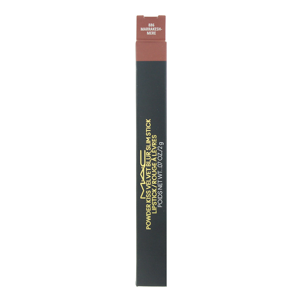 MAC Powder Kiss Velvet Blur Slim Stick Marrakesh Mere Lipstick 2g - Box