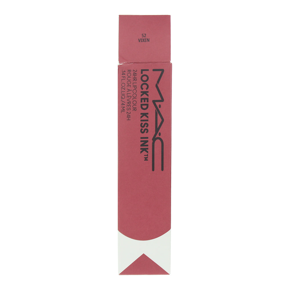 MAC Locked Kiss Ink 52 Vixen Lip Colour 4ml - Box