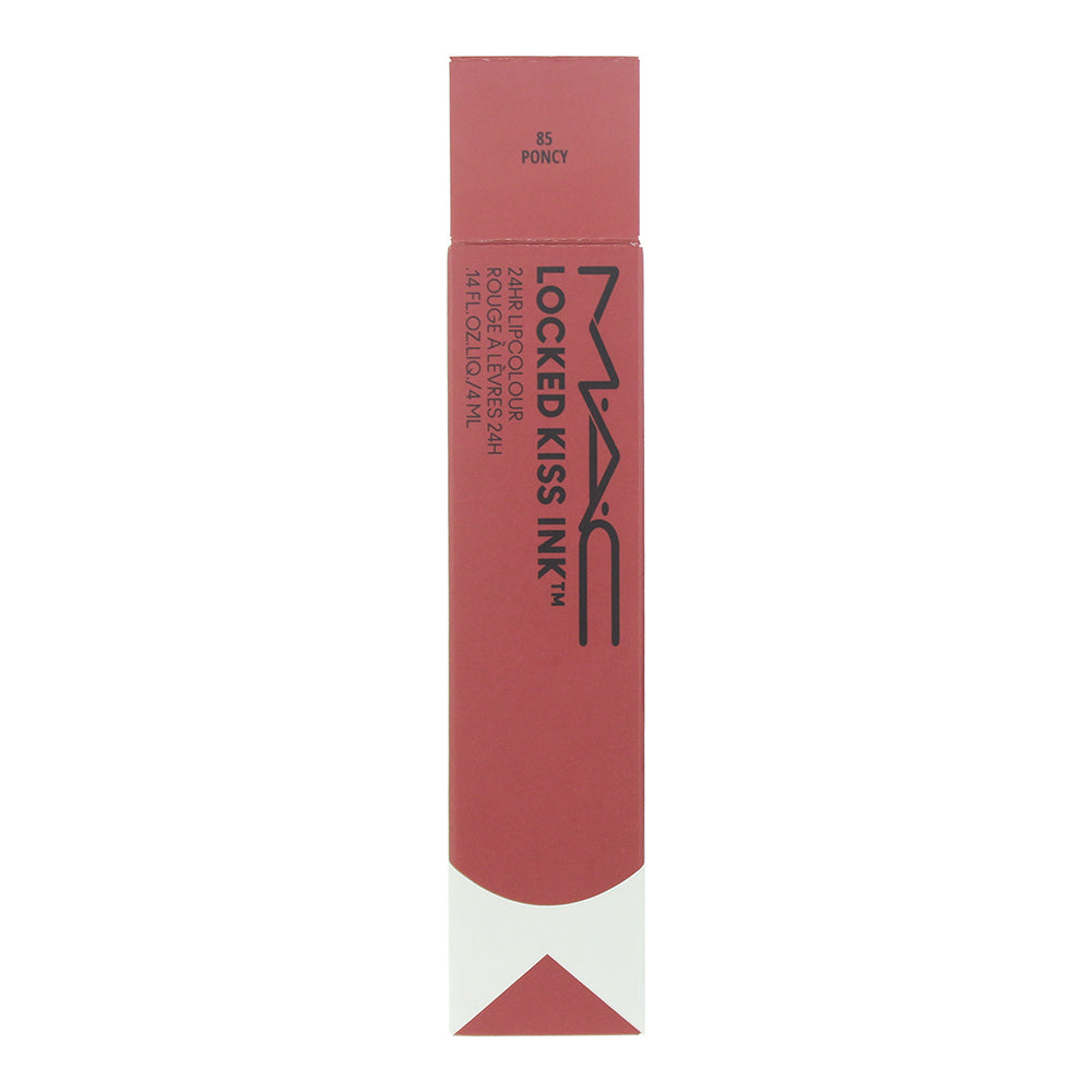 MAC Locked Kiss Ink 85 Poncy Lip Colour 4ml - Box