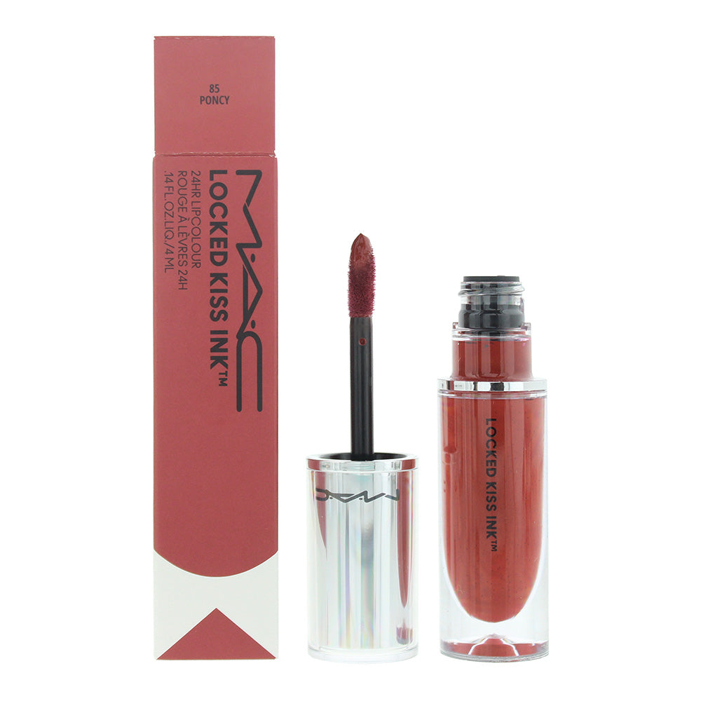 MAC Locked Kiss Ink 85 Poncy Lip Colour 4ml
