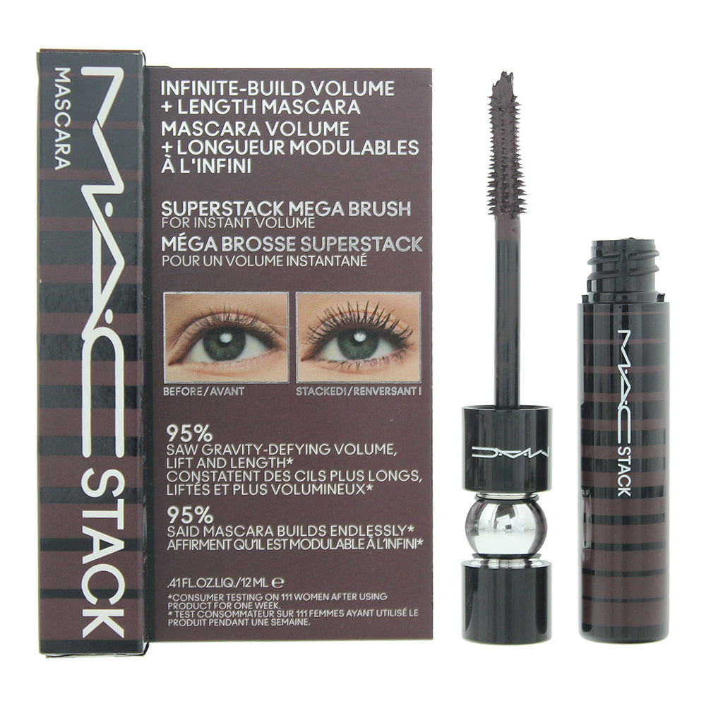 MAC Stack Brown Chestnut Mascara 12ml
