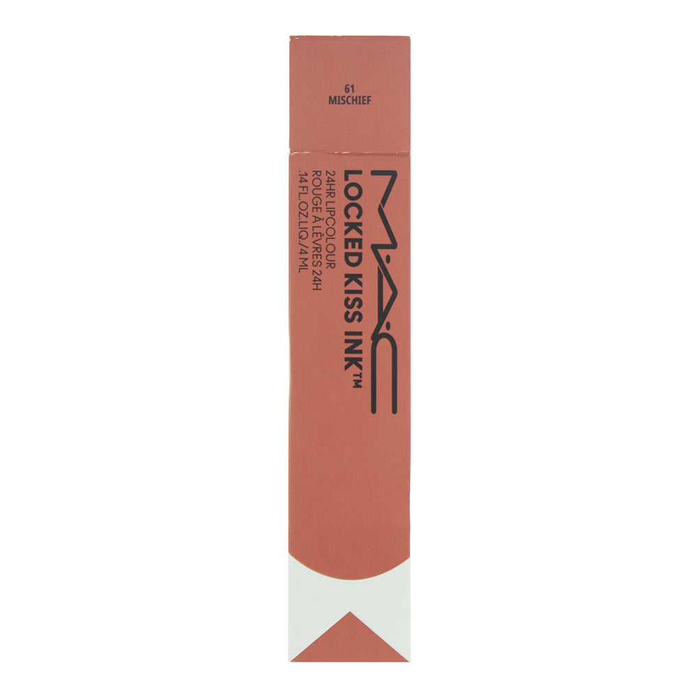 MAC Locked Kiss Ink 61 Mischief Lip Colour 4ml - Box