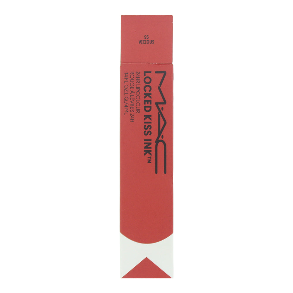 MAC Locked Kiss Ink 95 Vicious Lip Colour 4ml - Box