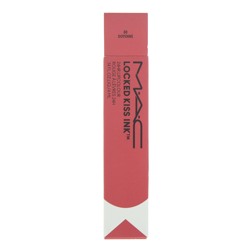 MAC Locked Kiss Ink 80 Doyenne Lip Colour 4ml - Box