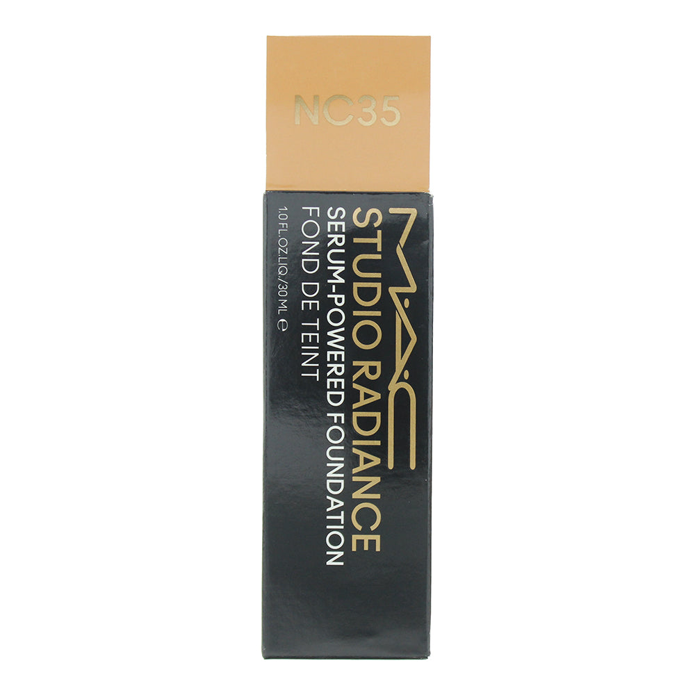 MAC Studio Radiance Serum Powered NC35 Foundation 30ml - Box