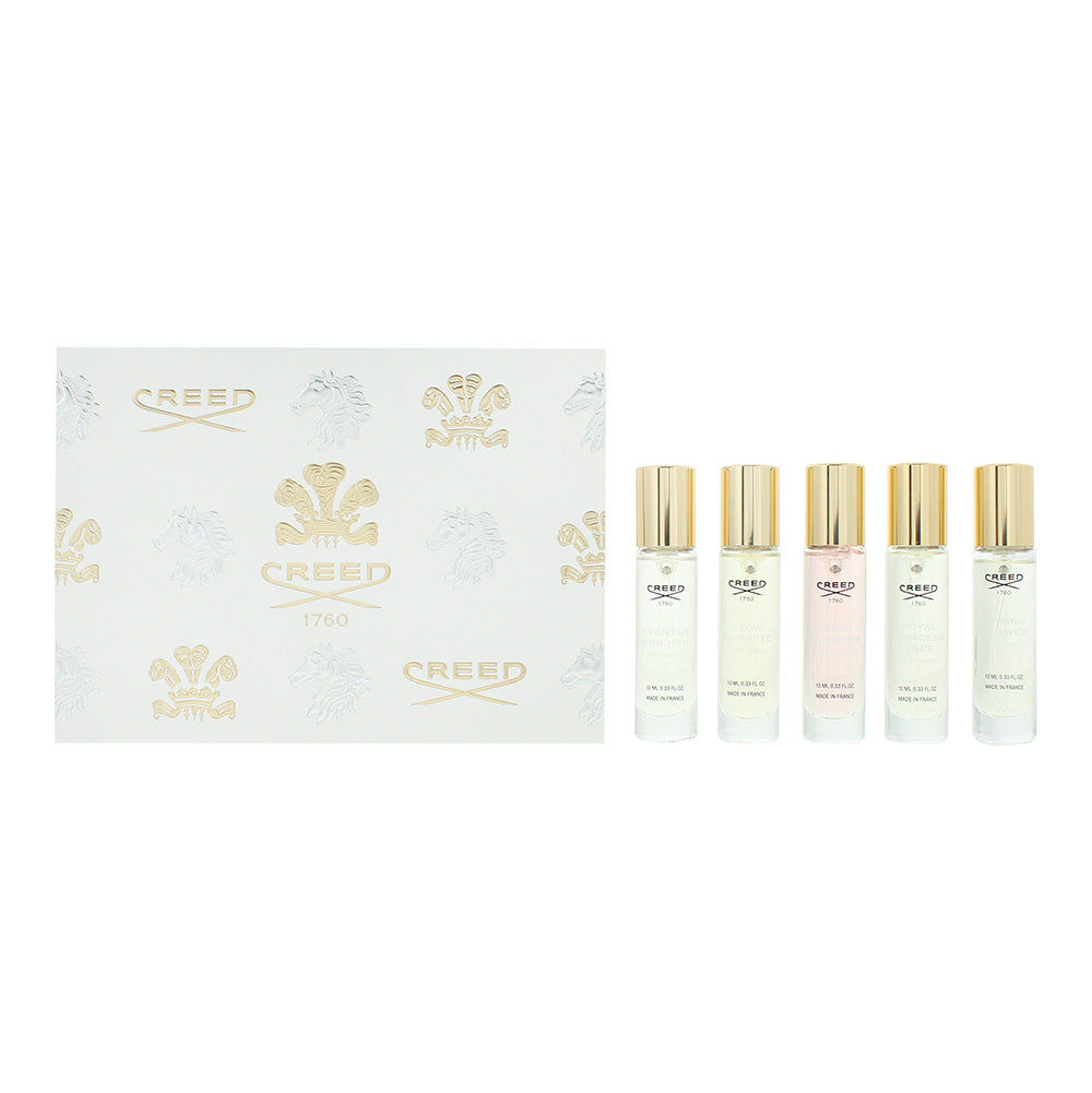Creed 5 Piece Gift Set: Eau De Parfum 10ml - Aventus Eau de Parfum 10ml - Love I